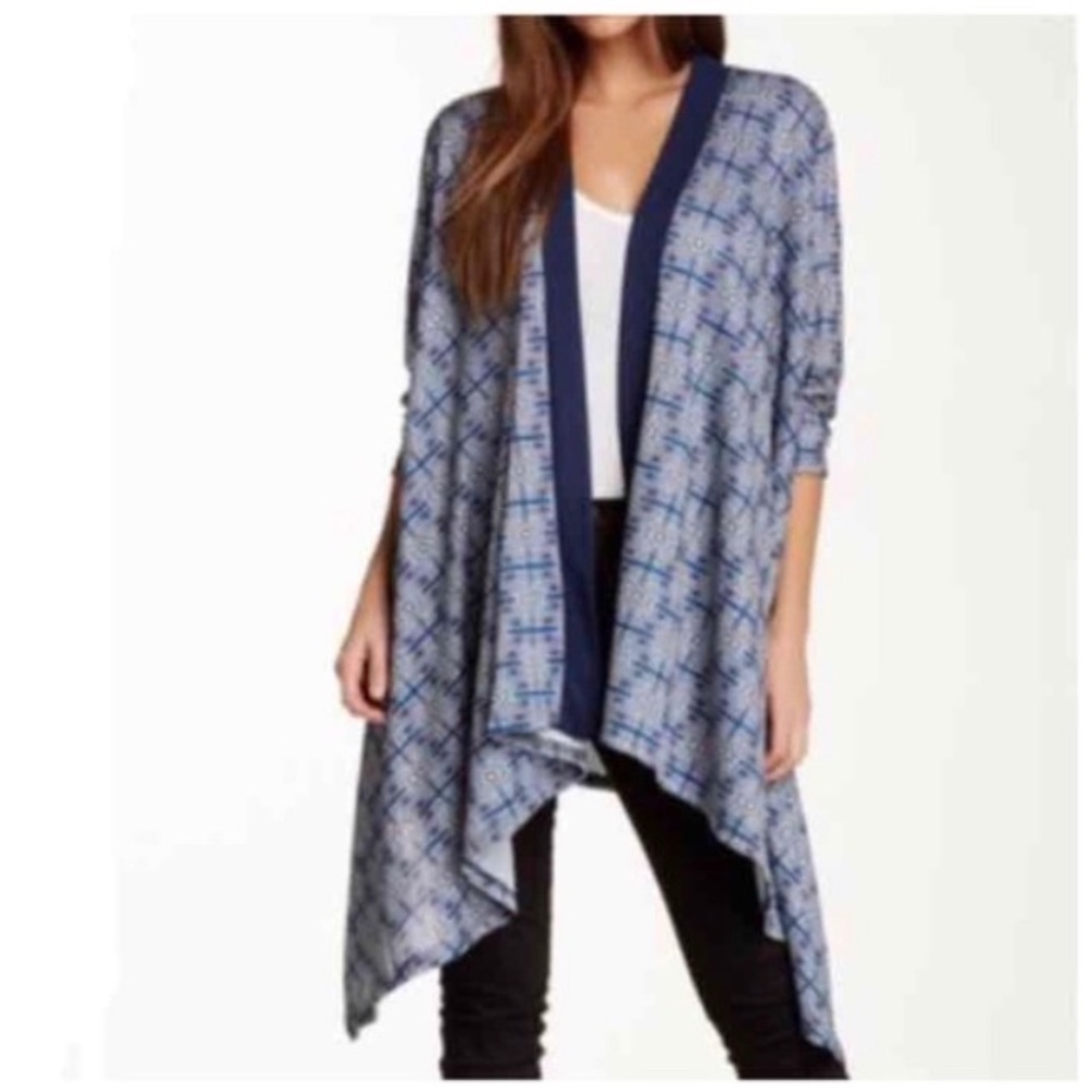 Liberty Love Jr. Open Front Hi-Lo Cardigan